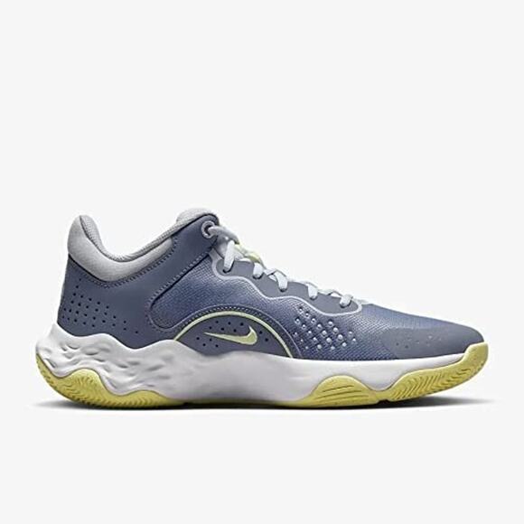 NWT Nike Mens Fly.by Mid 3 Running Shoe Ashen Slate Citron Tint Football Grey 11 - Picture 2 of 4